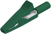 Crocodile Clip, 4Mm, Green, 6A; Connector Type Hirschmann Test And Measurement - 71AC0919 - Newark, An Avnet Company
