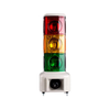 Stackable Tower Lighting, Beacons, and Components - MSGS-320-RYG - Quarktwin Technology Ltd.