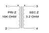 Miniature Impedance Matching Transformers - Red Spec -- SP-36 - Image