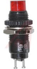 Indicator, LED; Red; 30; 3/8 in.; 20 mA; Panel Mount; Black Anodized Aluminum - 70082242 - Allied Electronics, Inc.