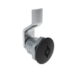 Quarter-Turn Cam Latch, 5 mm Double Bitted Recess, 8mm  Grip, Sealed, Zinc Alloy, Powder Coat, Black - E5-2-075-011 - Southco