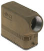 EMI, Rectangular Hood, size 49.16, 2 Pegs, Side PG16 cable entry - CZOS-15L - Mencom Corporation