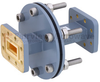 WR-90 Waveguide Bulkhead Adapter Using CPR-90G Flange and Operating from 8.2 GHz to 12.4 GHz - FMWAD5015 - Fairview Microwave Inc.