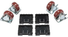 Pelican 0507 Caster Wheel Kit for 0500/0550 Case -- PEL-0500-340-000 - Image