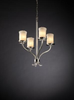 GLA-8780-16-WHTW-NCKL Mid. Chandeliers-Glass Up - 494935 - Capital Lighting, Inc.
