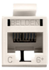 Connector, Rj45, Jack, 8P8C, 1Port, Cat6; Modular Connector Type Belden - 03AC7491 - Newark, An Avnet Company