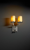 CNDL-8782-10-AMBR-NCKL Sconces-Double Glass - 497892 - Capital Lighting, Inc.