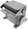 Standard, Rectangular Base with cover, Single Latch, Surface mount, size 104.62, Side PG36 cable entry - CHP-48LS - Mencom Corporation