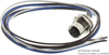 Sensor Cord, 4P M12 Rcpt-Free End, 0.5M; Connector Type A Te Connectivity - 46AC2387 - Newark, An Avnet Company