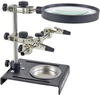 Helping Hands W/magnifier/3 X Zoom, 9Cm Rohs Compliant Multicomp Pro - 36AJ3913 - Newark, An Avnet Company