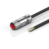 ZK7732-3000-0xxx | B23, Power cable, PUR, 5 G 2.5 mm², drag-chain suitable, key 2 (400 V AC) -  - Beckhoff Automation LLC