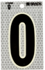 Glow-In-The-Dark/Ultra Reflective Number - 0 - 3010-0 - Brady Corporation