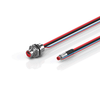 ZK7102-AD00-0xxx | B12, ECP cable, PUR, 2 x 0.75 mm² + (1 x 4 x AWG22), drag-chain suitable, key 1 (24 V DC) -  - Beckhoff Automation LLC