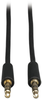 3.5mm Mini Stereo Audio Cable for Microphones, Speakers and Headphones (M/M), 6-ft. -- P312-006 - Image