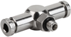 Push-in Fitting, T STV-T M5-AG 4 -- 10.09.02.00038