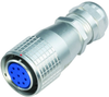 Circular Connector, Plug, Size C, 5 Position, Cable; Product Range Amphenol Industrial - 10M5807 - Newark, An Avnet Company