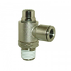 (Slotted/Screwdriver Adjustment) Brass Nickel Plated Body with Brass Release Ring, Inch only - Image
