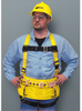 Miller 850DT Yellow Medium Vest-Style Abdomen Padding Body Harness - Nylon Webbing - 612230-14793 -- 612230-14793