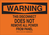 Brady B-302 Polyester Rectangle Orange Electrical Safety Sign - 14 in Width x 10 in Height - Laminated - 31772 - 754473-16722 - R. S. Hughes Company, Inc.