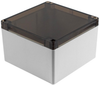 Small Enclosure, Polycarbonate, Grey/clr; Enclosure Type Hammond - 98AC7215 - Newark, An Avnet Company