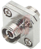 Fiber Coupler, FC/FC (square mounting) Bronze Alignment Sleeve - 70126236 - Allied Electronics, Inc.