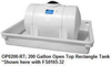 200 Gallon Rectangle Open Top Tank - A-OP0200-RT - Plastic-Mart