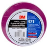 3M 471 Purple Marking Tape - 3/4 in Width x 36 yd Length - 5.2 mil Thick - 68835 - 051115-68835 - R. S. Hughes Company, Inc.
