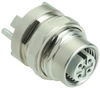 Sensor Connector, 5Pos, Rcpt, M12, Panel; Product Range Harting - 07AH5592 - Newark, An Avnet Company