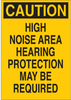 Brady B-302 Polyester Rectangle Yellow Personal Protection Equipment (PPE) Sign - 10 in Width x 14 in Height - Laminated - TEXT: CAUTION - 84793 - 754476-84793 - R. S. Hughes Company, Inc.