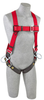 Protecta PRO Red Small Vest-Style Body Harness - Polyester Webbing - 840779-01041 - 840779-01041 - R. S. Hughes Company, Inc.