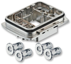 Bulkhead Mt Housing W/panel Fastener, Alum; Heavy Duty Connector Type Harting - 84R6046 - Newark, An Avnet Company