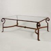Wrought Iron Coffee Table - FTA92 - Vaughan Designs, Inc.