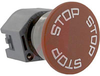 SWITCH, E-STOP ACTUATOR, RED PLASTIC MUSHROOM CAP, STOP LEGEND - 70029352 - Allied Electronics, Inc.