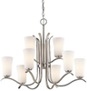 43075NI Mid. Chandeliers-Glass Up - 344629 - Capital Lighting, Inc.