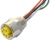 Sensor Cord, 4P M12 Rcpt-Plug, 2M; Connector Type A Molex - 01AH0094 - Newark, An Avnet Company
