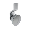 Quarter-Turn Cam Latch, Slotted Recess, 0 mm  Grip, Not Sealed, Zinc Alloy, Chrome Plated, Bright - E5-1-001-010 - Southco