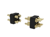 Connector - 4 Pin 2 x Solder Cup Pogo Pin -  - Shenzhen QH Industrial Co., Ltd