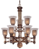 1838-221 Large Chandeliers-Glass Shade - 334063 - Capital Lighting, Inc.
