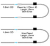 Cole-Parmer 2-Stop Tubing, Flared Solva Hydrocarbon; 1.02 mm ID, 12/Pk -- GO-74909-28