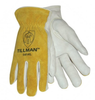Tillman 1414 Pearl/Yellow Large Grain Cowhide Leather Drivers Glove - Keystone Thumb - 9 in Length - TILLMAN 1414L - TILLMAN 1414L - R. S. Hughes Company, Inc.