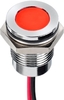 Led Panel Indicator, Red, 14Mm, 12Vdc Rohs Compliant Apem - 65AH9425 - Newark, An Avnet Company