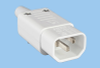 IEC 60320 Sheet E Rewireable Cable Mount Plug - 83032020 - Interpower
