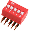 Dip Switch, 5Pos, Spst, Slide, Th; No. Of Circuits E-Switch - 15N7644 - Newark, An Avnet Company