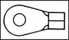 Terminal, Ring Tongue, 5/16In, Crimp; Stud Size - Metric Amp - Te Connectivity - 96F7201 - Newark, An Avnet Company
