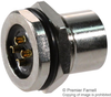 Sensor Connector, M12, Rcpt, 4Pos, Panel; Product Range Norcomp - 76Y0163 - Newark, An Avnet Company