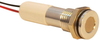Panel Mount Indicator, Led, 8Mm, White, 12Vdc; Led Color Apem - 64T3913 - Newark, An Avnet Company