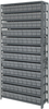 Open Shelving, 13Shelves, 108Bins, Grey; Shelving Unit Type Quantum Storage - 44AC9016 - Newark, An Avnet Company