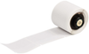 Brady B-461 Clear / White Polyester Thermal Transfer Die-Cut Thermal Transfer Printer Label Roll - 1 in Width - 0.6 in Height - PTL-76-461 - 662820-62263 - R. S. Hughes Company, Inc.