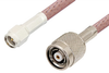 SMA Male to Reverse Polarity TNC Male Cable 72 Inch Length Using RG142 Coax - PE34854-72 - Pasternack