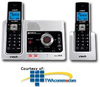 Vtech DECT 6.0 Cordless Phone System with Two Handsets,.. - LS6125-2 - TelephoneStuff.com